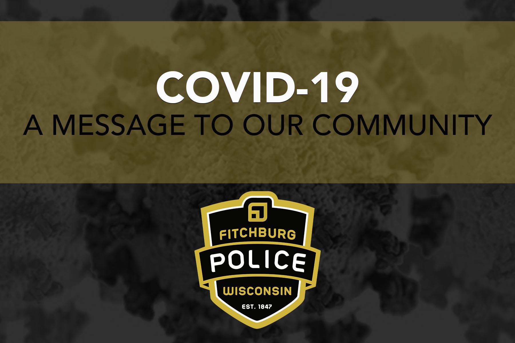 covid community message