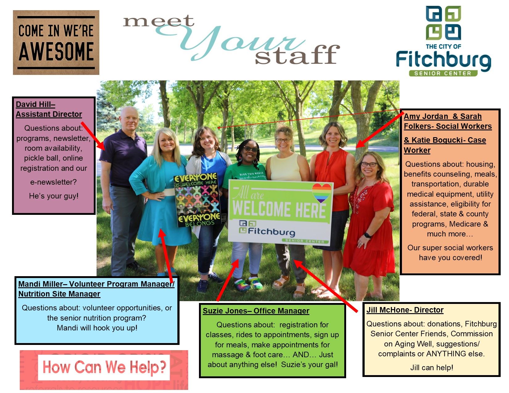 MEET YOUR STAFF 2022