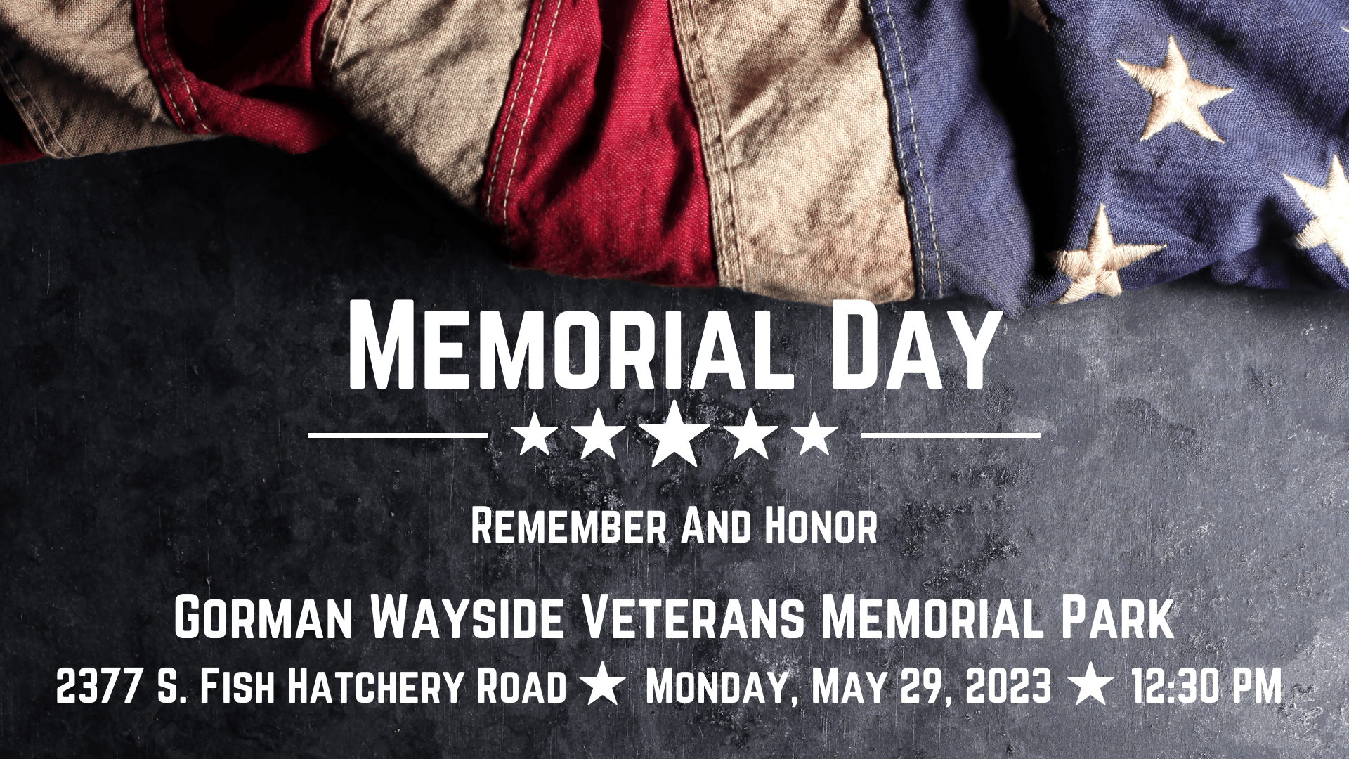 Memorial Day (Facebook Post)