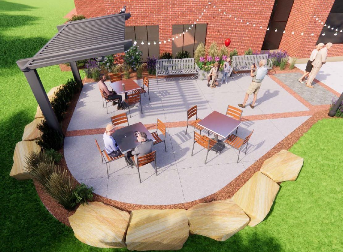 patio rendering