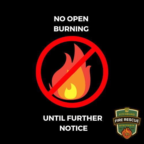 Orange Retro Fire Burning Logo