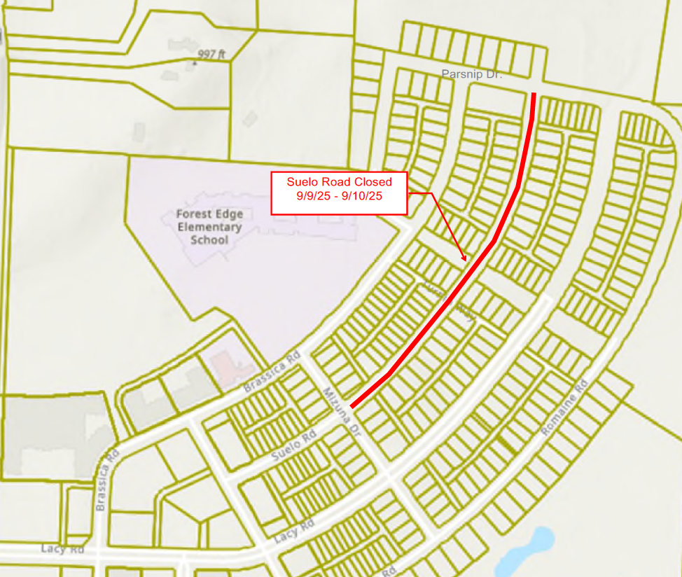Suelo Road Closure 9.2025