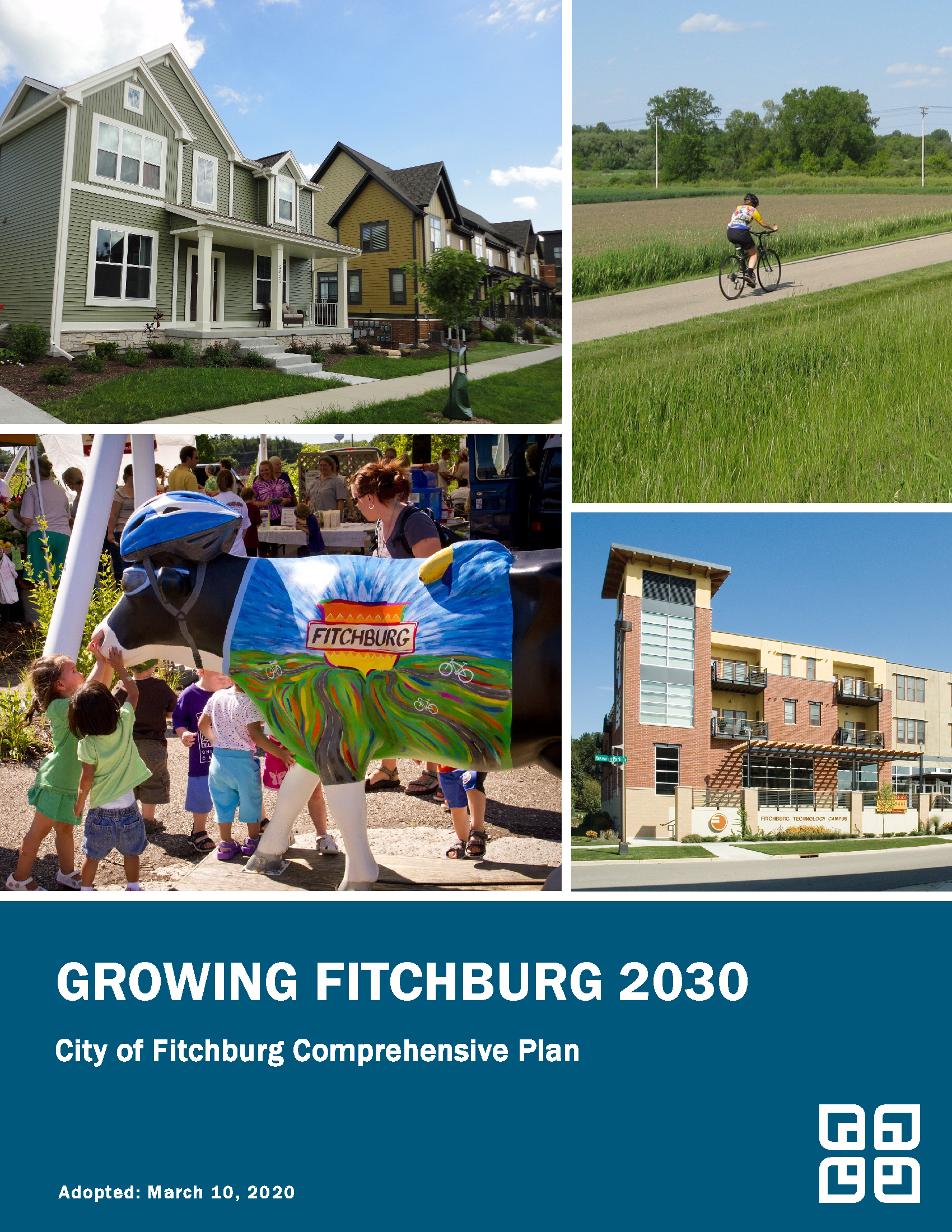 Growing Fitchburg 2030, Cover Image