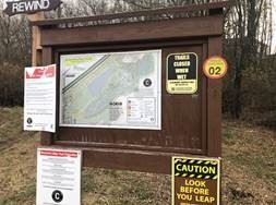 Quarry Ridge emergency marker 2