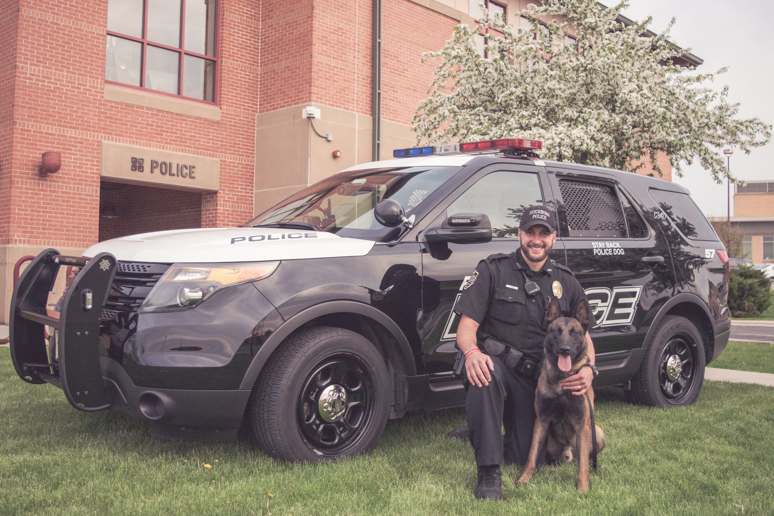 Officer Parker and Drago